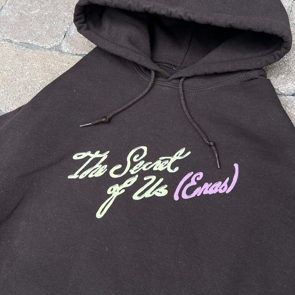 Gracie Abrams The Secret of Us Eras Tour Taylor Swift Brown Hoodie Large